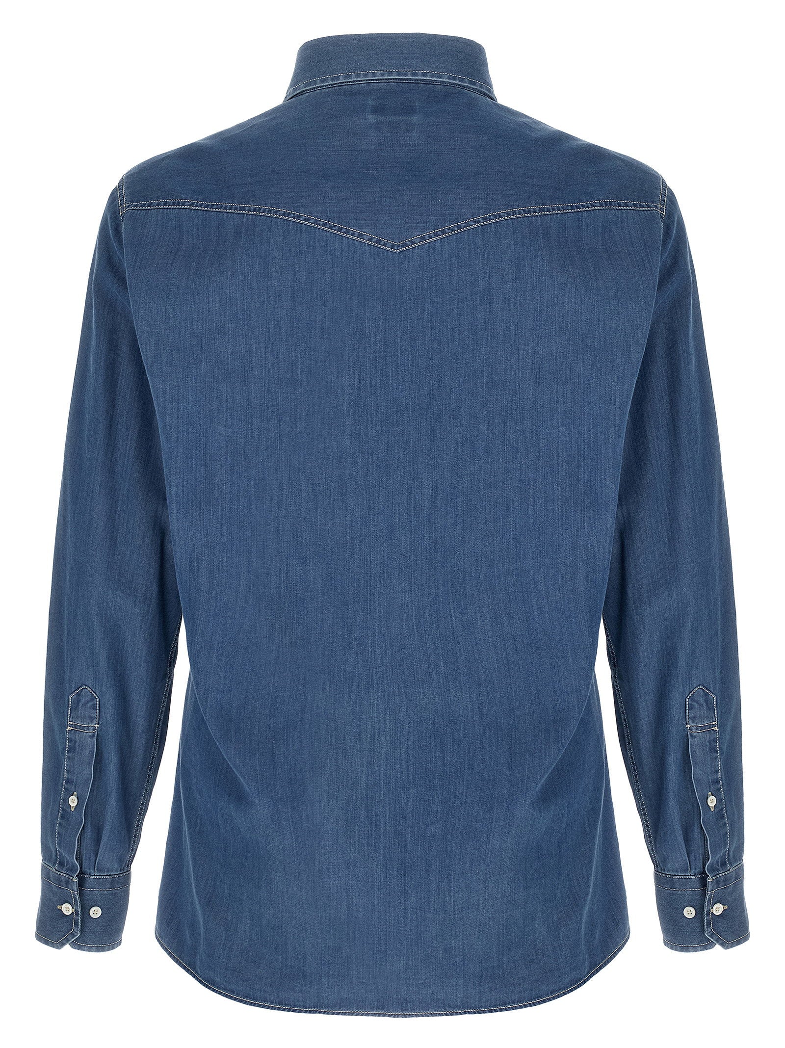 Brunello Cucinelli Texan Shirt – 100% cotton - view 2