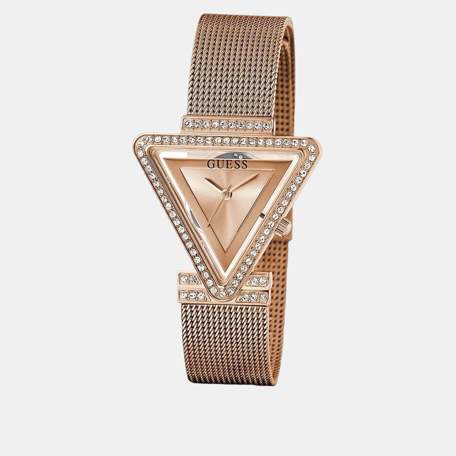 Guess Fame Women Quartz Gold Dial Analog Stainless Steel Watch GW0508L3 - view 2