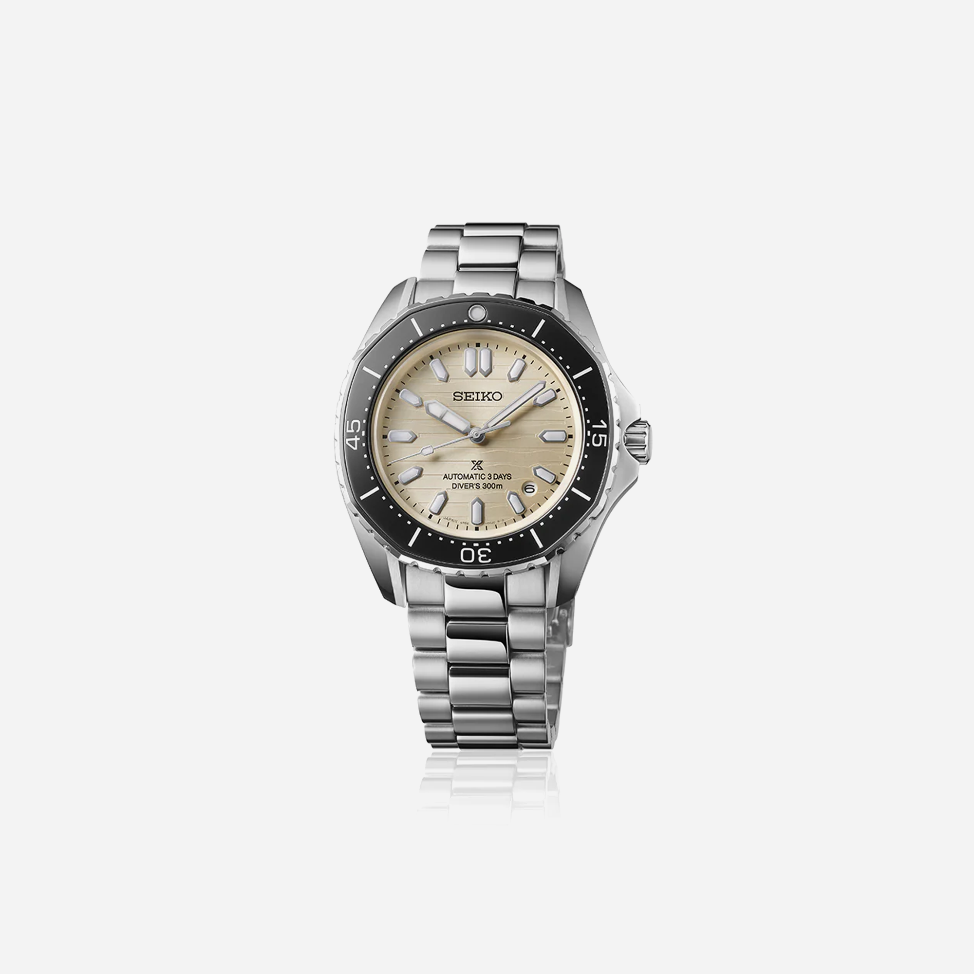 Diver s watch – Seiko Prospex Diver’s Watch – Polygonal in pearl-white - SPB481J1 Men's