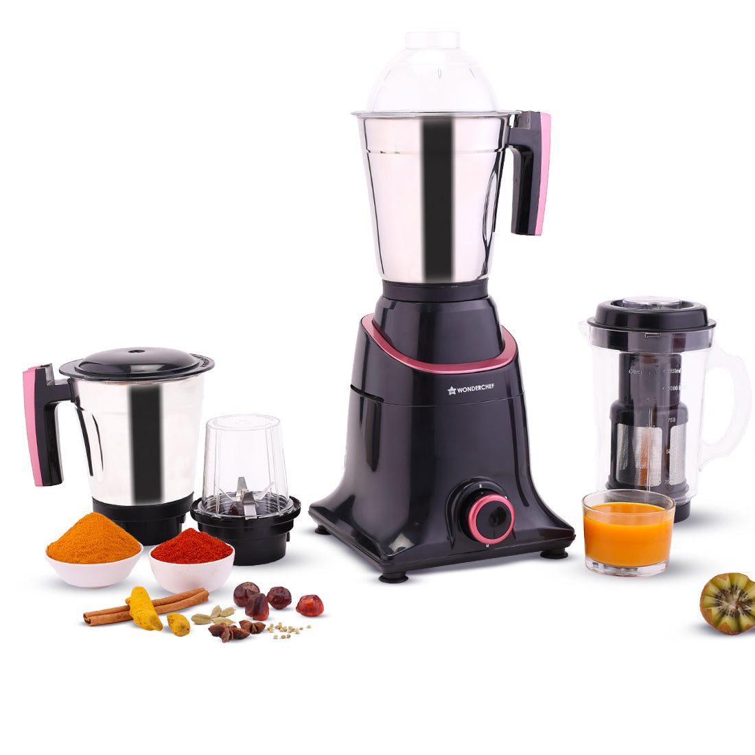 Wonderchef Select Mixer Grinder 750W 4 Jar .
