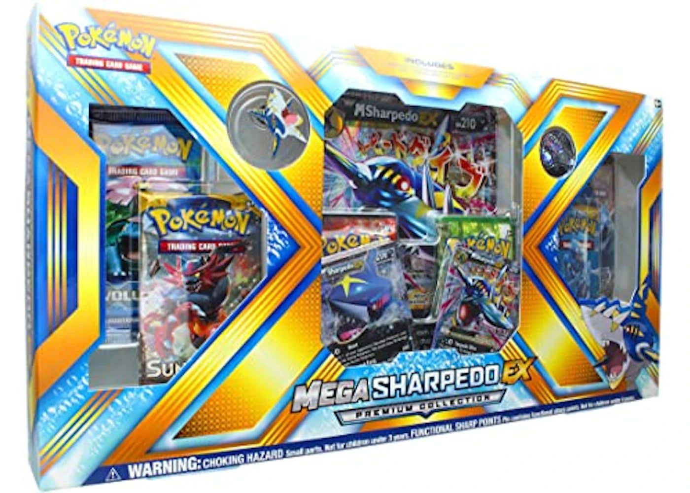 Pokémon 2017 Pokemon TCG Mega Sharpedo EX Premium Collection