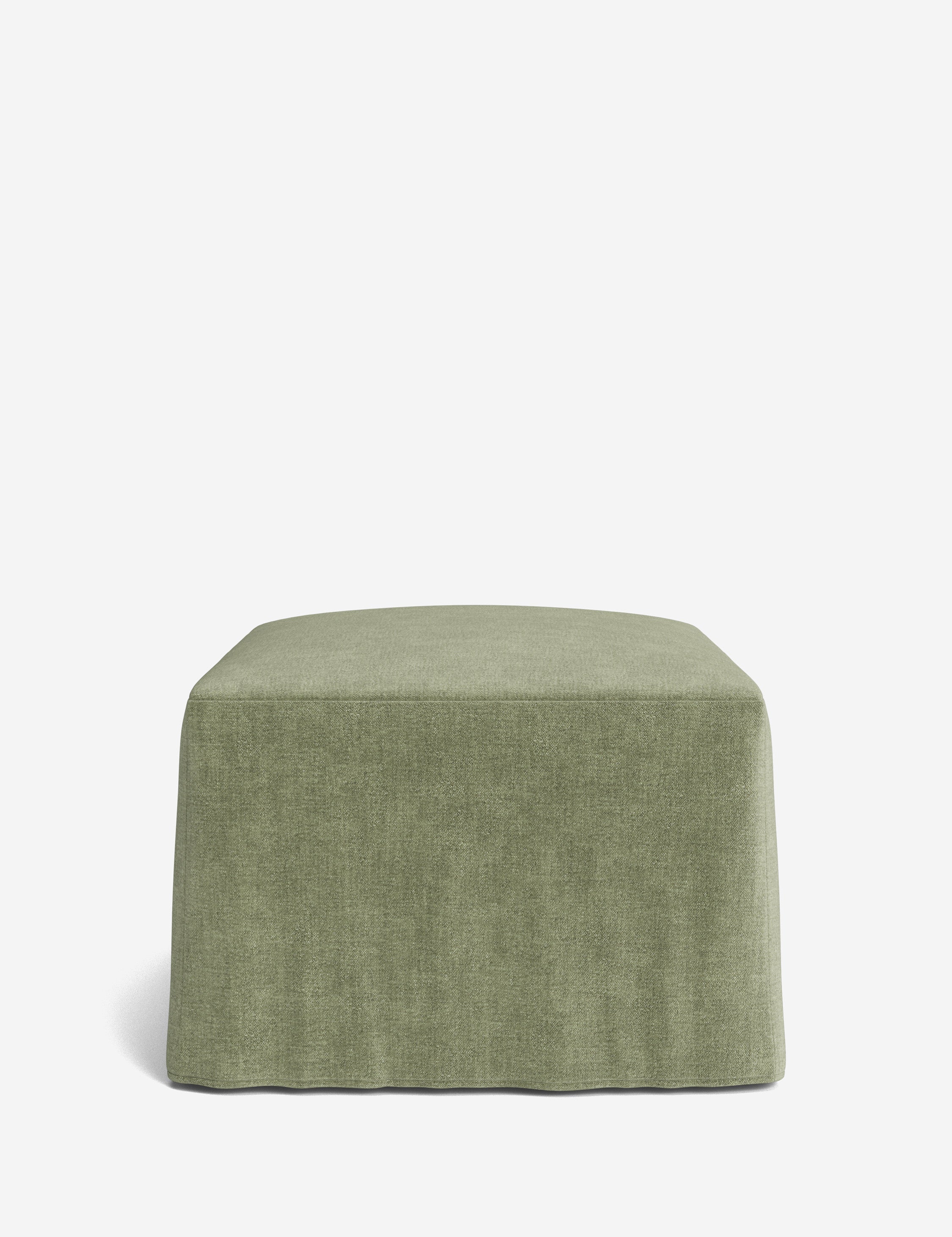 Lulu and Georgia Portola Slipcover Ottoman - view 175