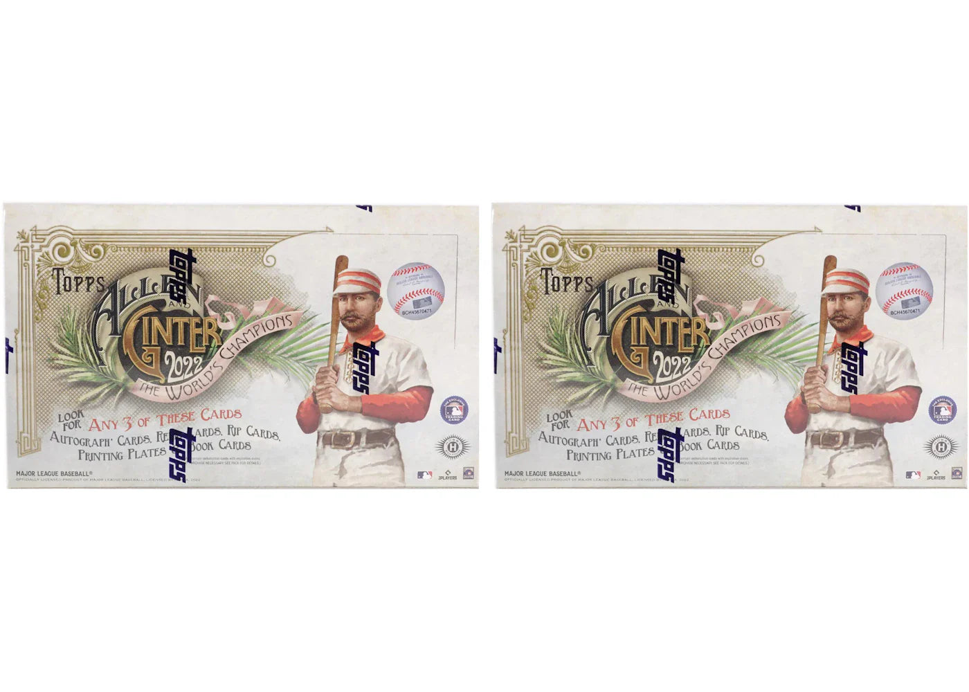 Allen ginter baseball – 2022 Topps Allen & Ginter Baseball Hobby Box 2x Lot