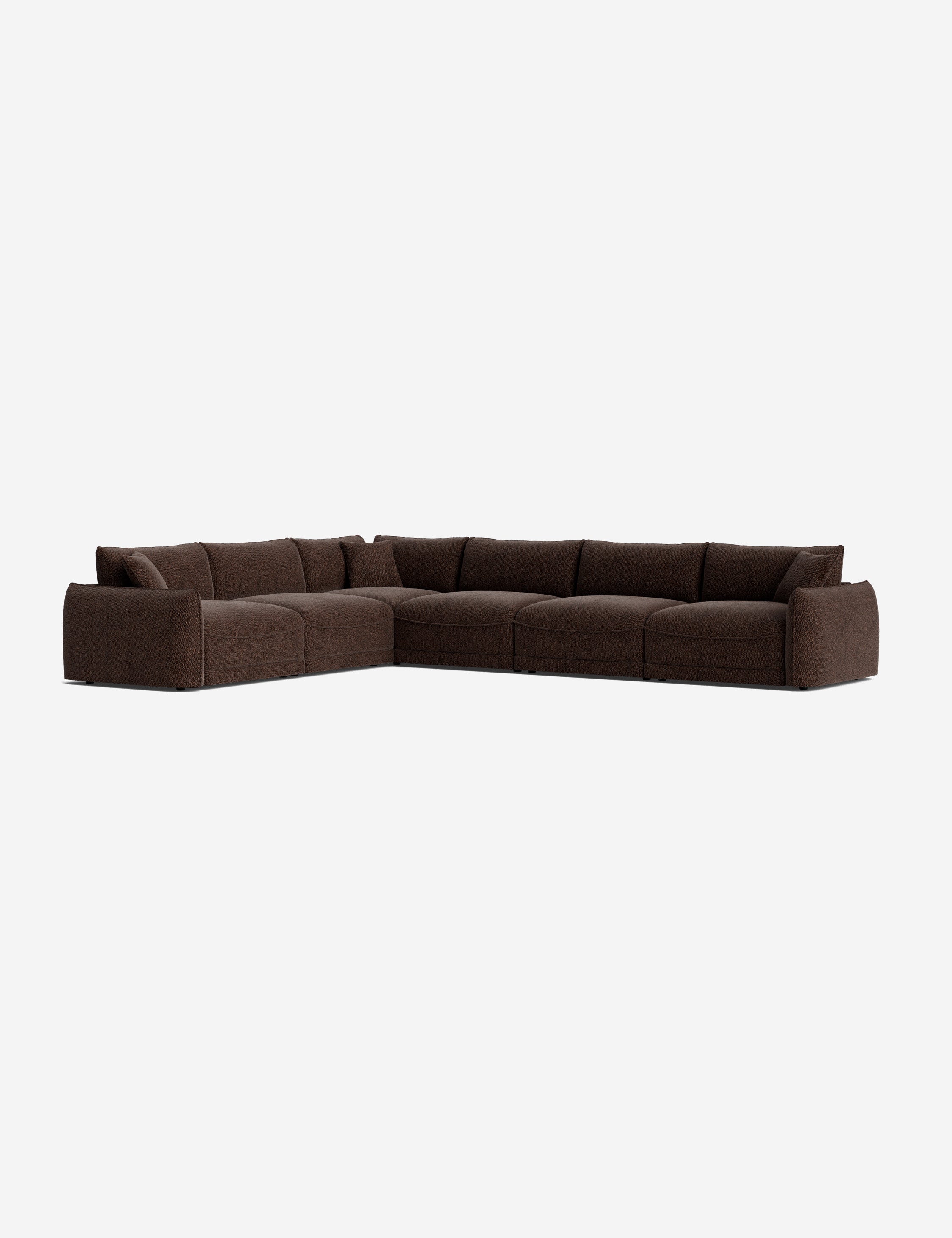 Lulu and Georgia Balmer Modular Corner Sectional Sofa - view 12