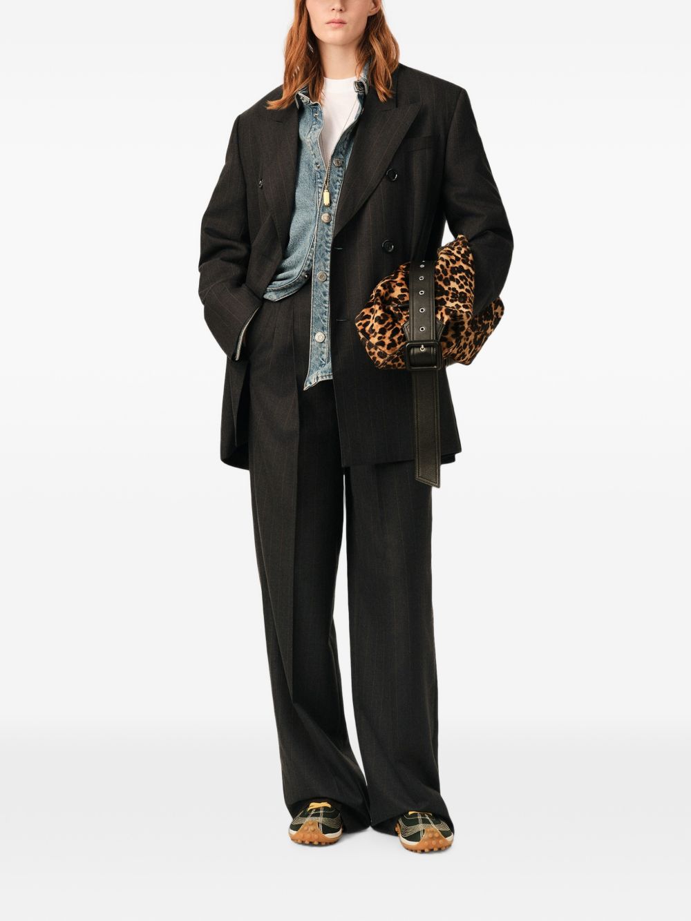 Ami Paris Trousers – 100% Wool - view 2