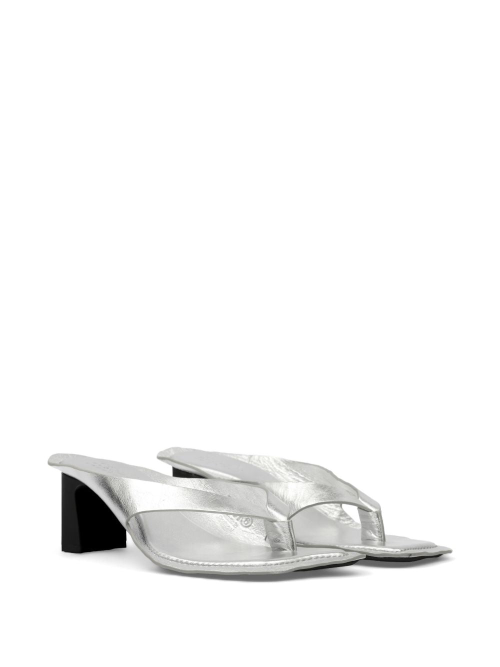 MM6 Maison Margiela Sandals – Outer: Calf Leather 100% - view 3