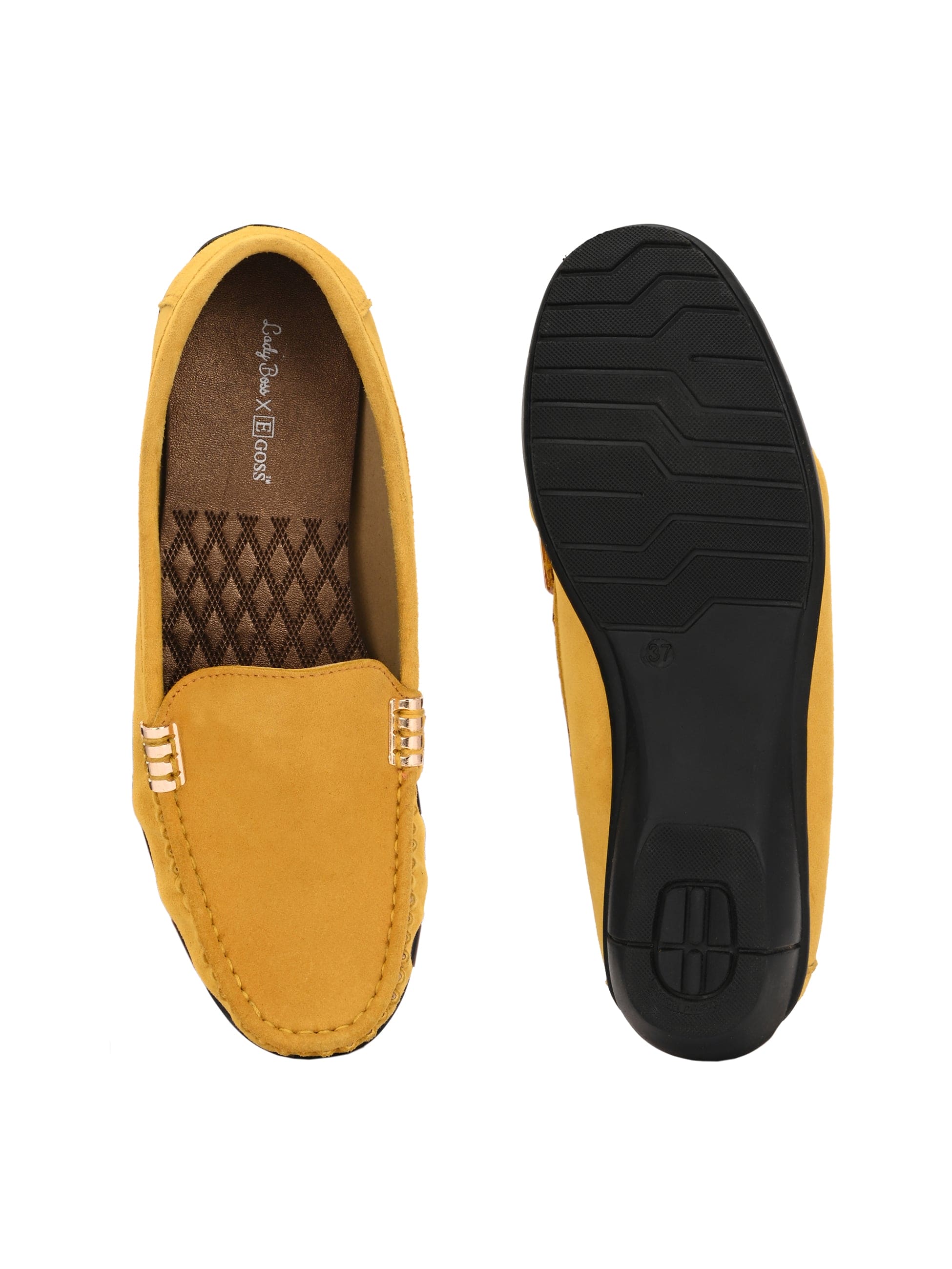 ladybossbyegoss Santorini Suede Loafers by Lady Boss - view 8