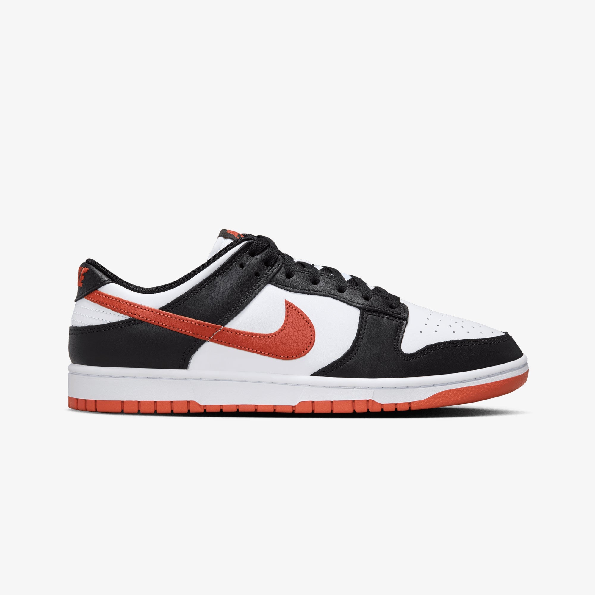 Nike | Dunk Low Retro { White/dragon Red-black