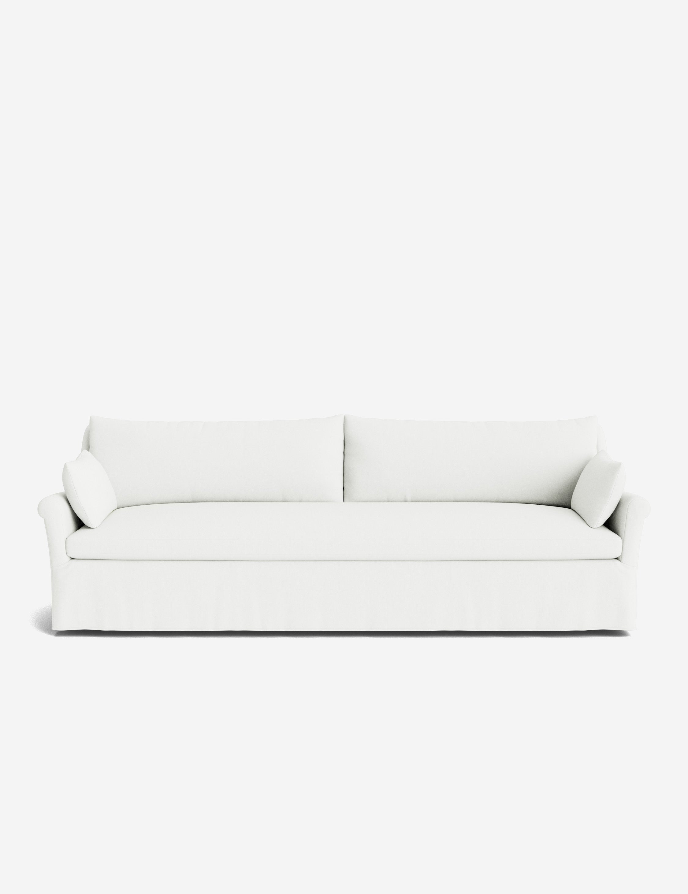 Lulu and Georgia Portola Rolled Arm Slipcover Sofa - view 162