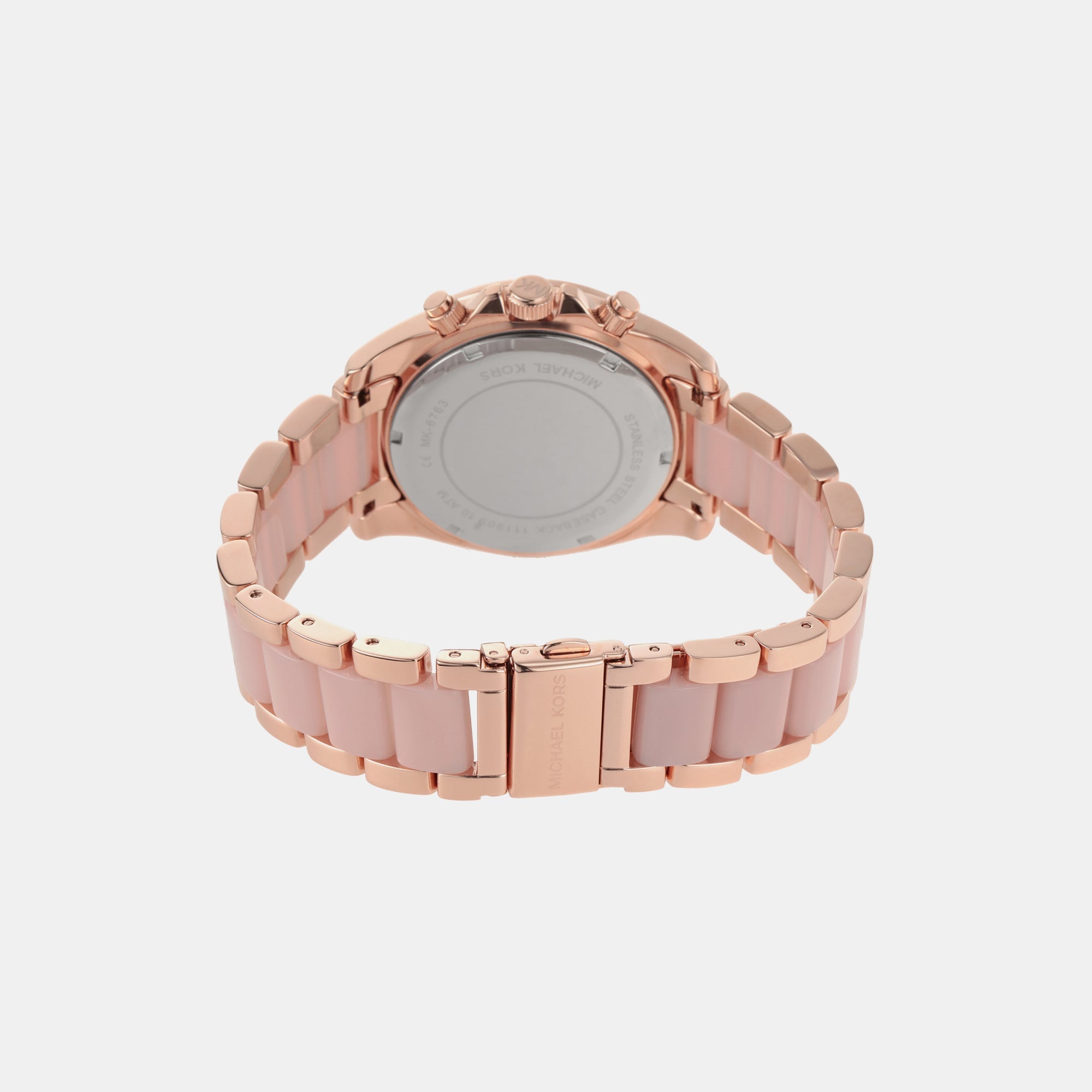Michael Kors Blair Women Quartz Rose Gold Dial Chronograph Stainless Steel Watch MK6763 - view 4