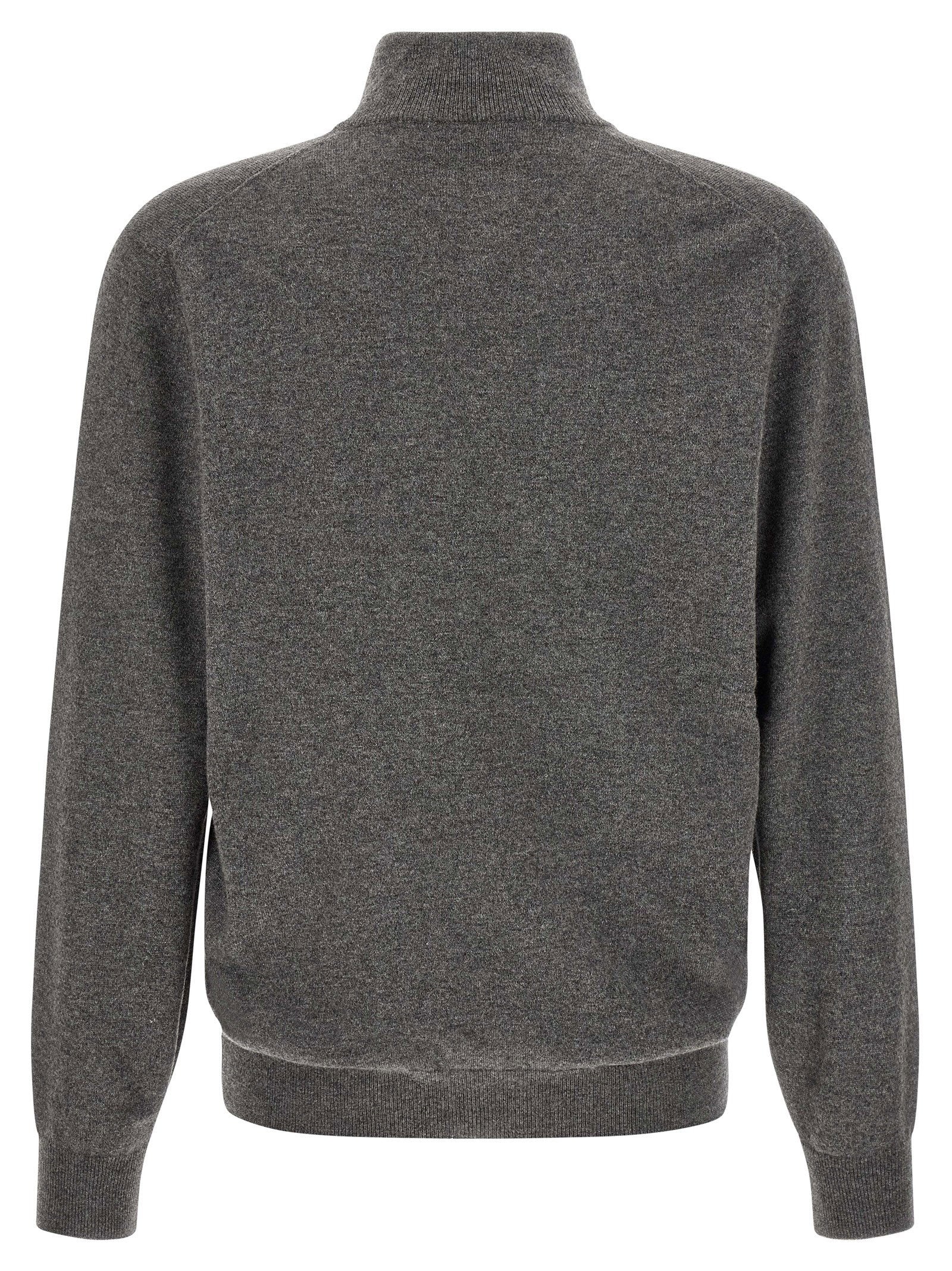 Brunello Cucinelli Half-zip Cashmere Sweater – 100% cashmere - view 2