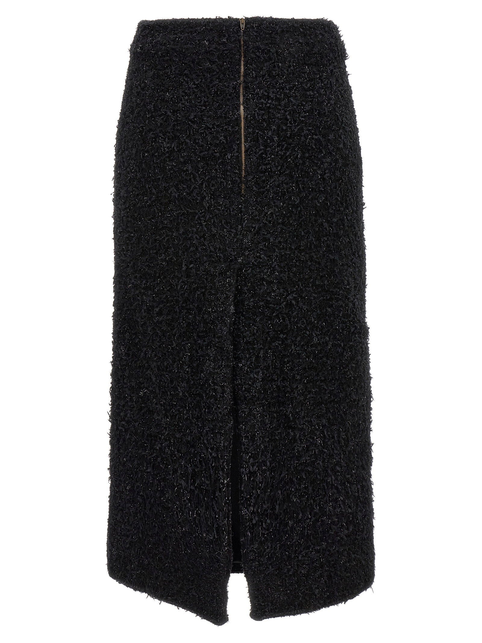 Balenciaga Tweed Midi Skirt - view 2