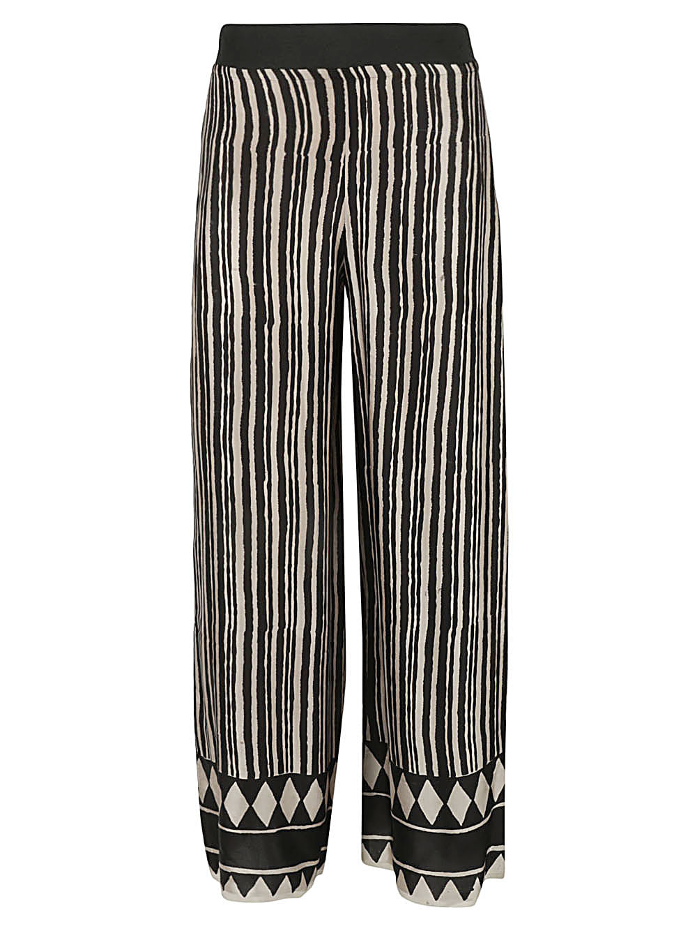 Obidi Striped silk trousers – Main Material: 100% Silk