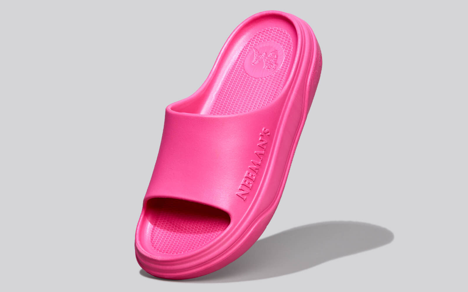 Neeman's Cushers Slides For Women : Pink - view 2