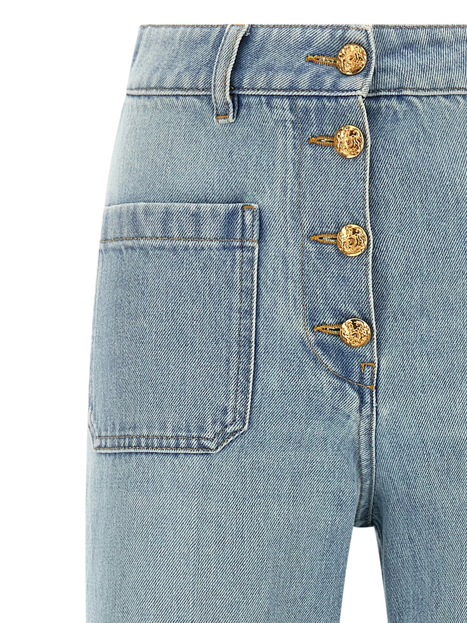 Valentino Garavani High Waist Jeans – 100% cotton - view 3