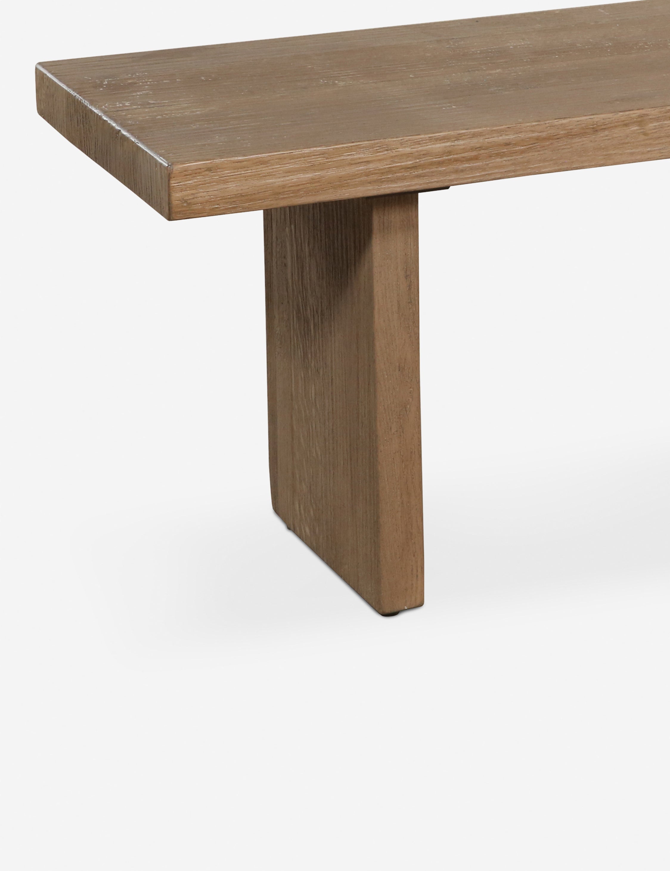 Lulu and Georgia Everett Bench – Natural - view 5