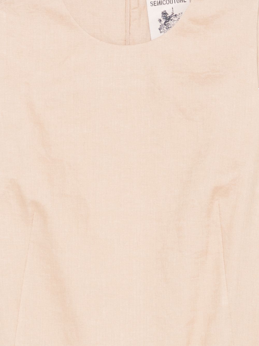 Semicouture Sheena linen mini dress - view 3