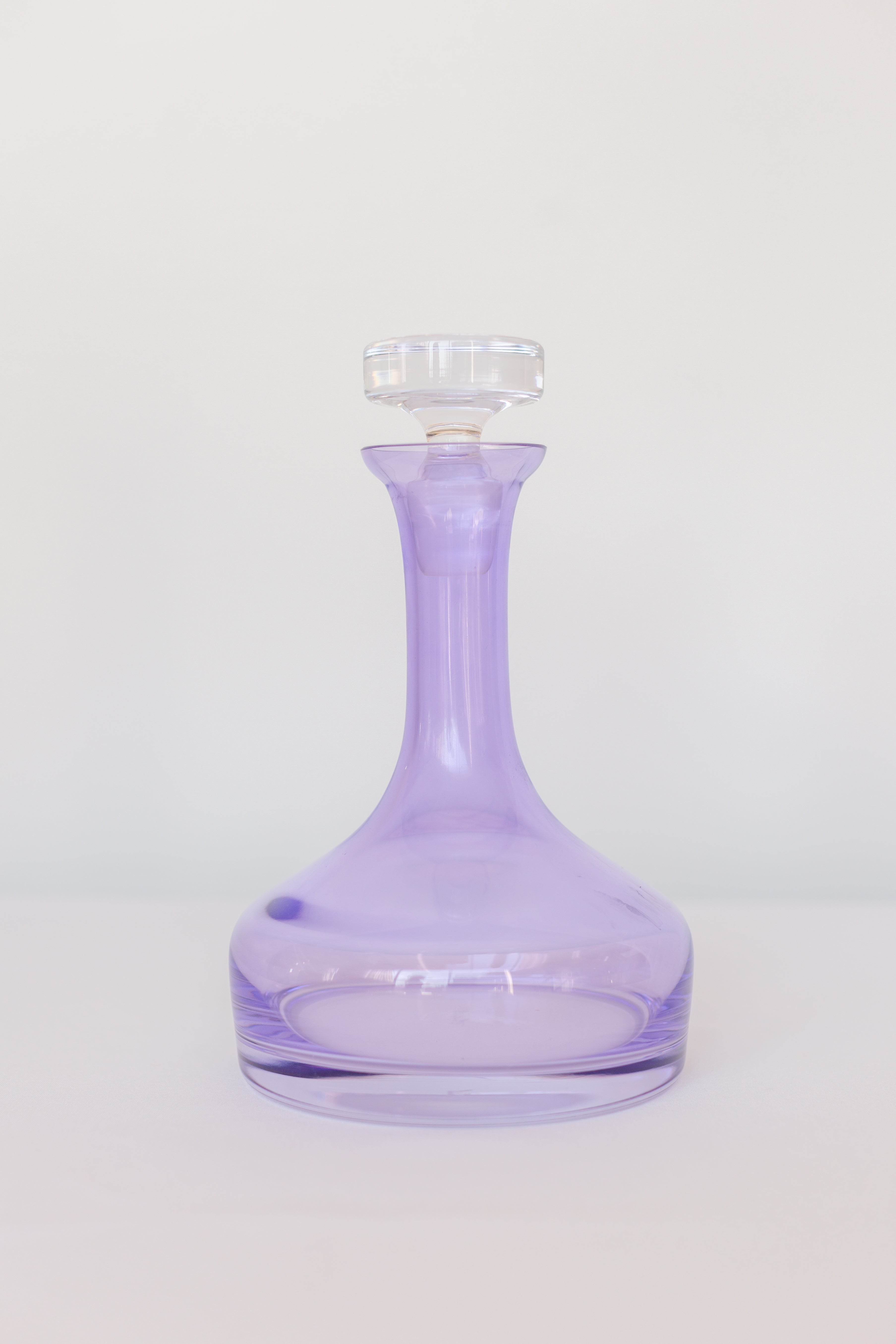 Estelle Colored Glass Estelle Colored Decanter- Vogue {Lavender}