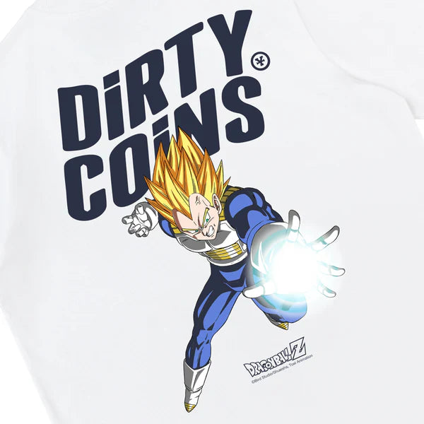 Sneaker Cafe Mumbai DRAGONBALL Z Vegeta T-Shirt - White - view 3