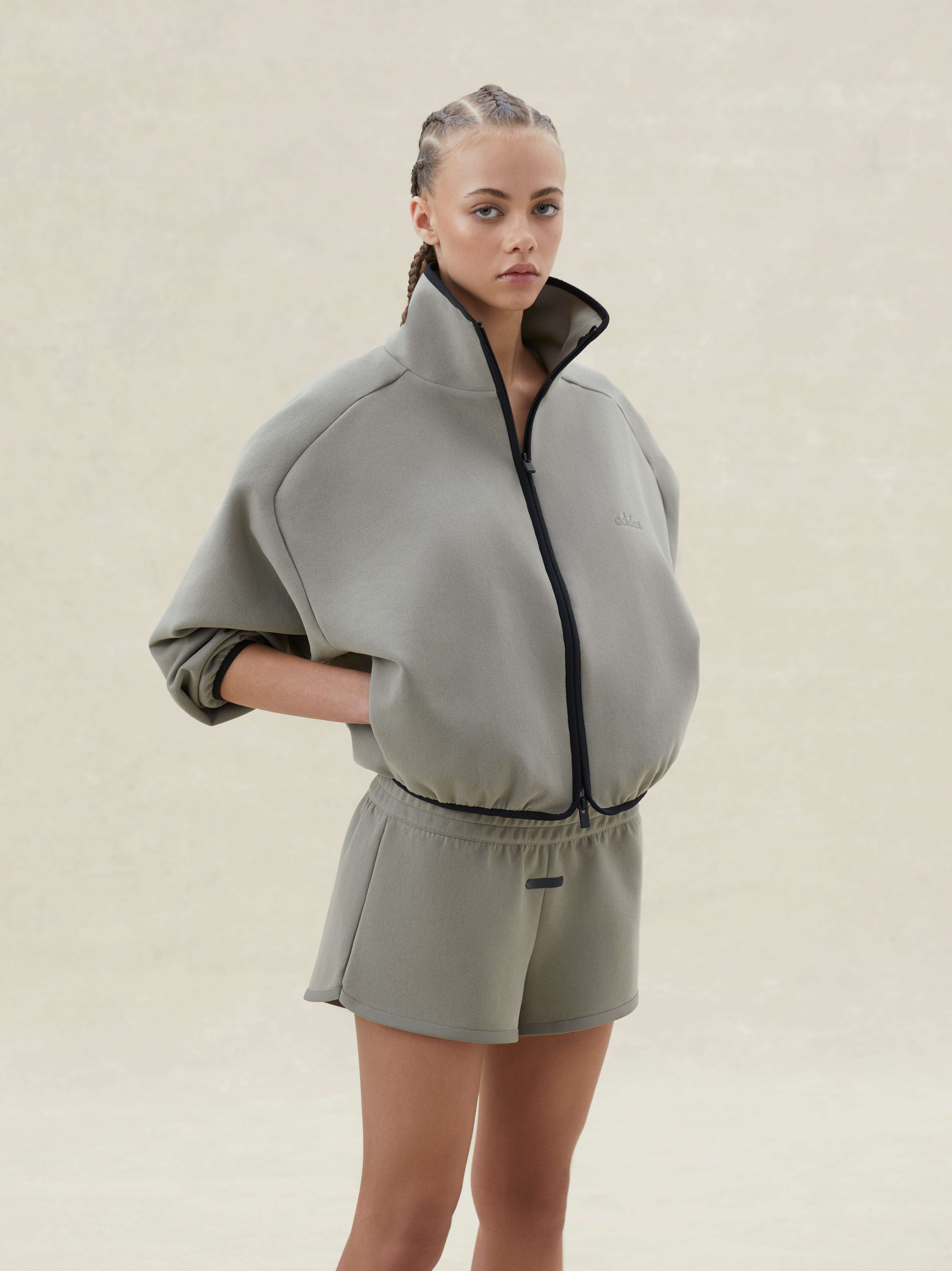 FEAR OF GOD ATHLETICS Womens Suede Fleece Short - view 3