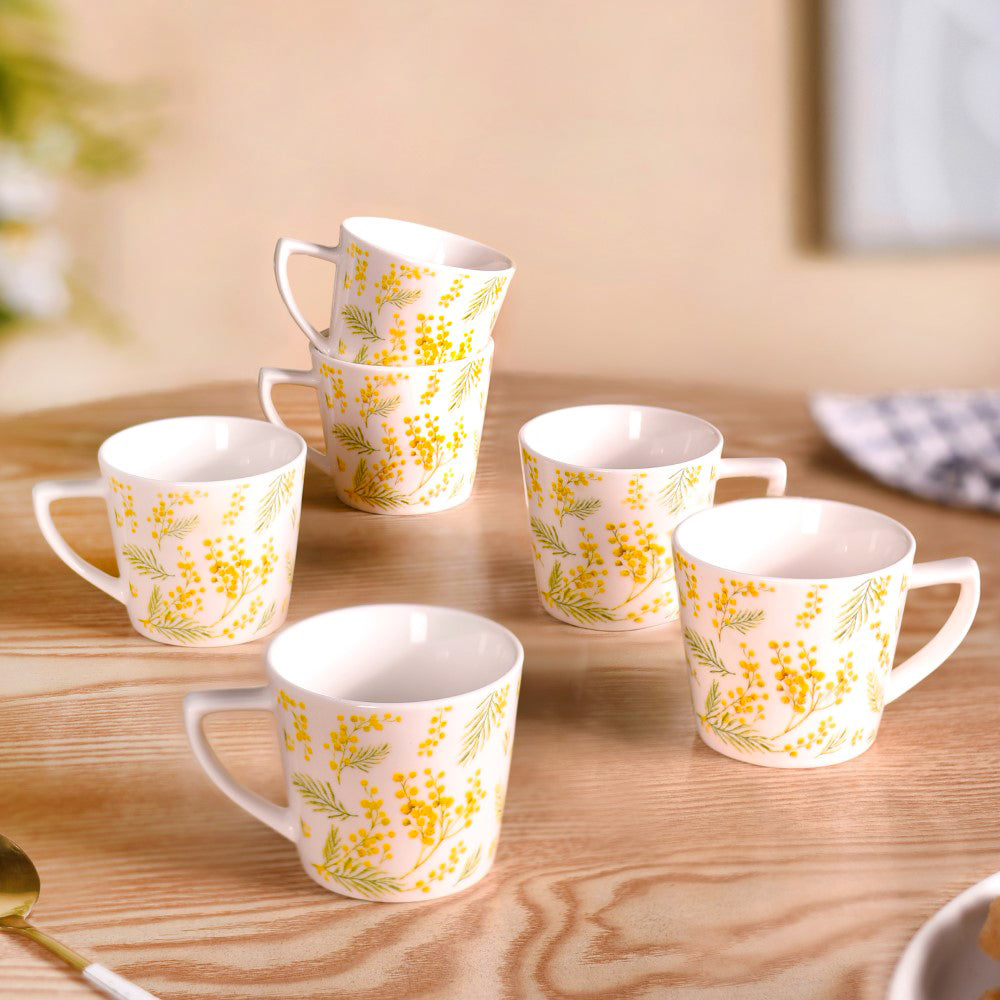 Nestasia Spring Awakening Ceramic Tea Cup Set of 6 150ml