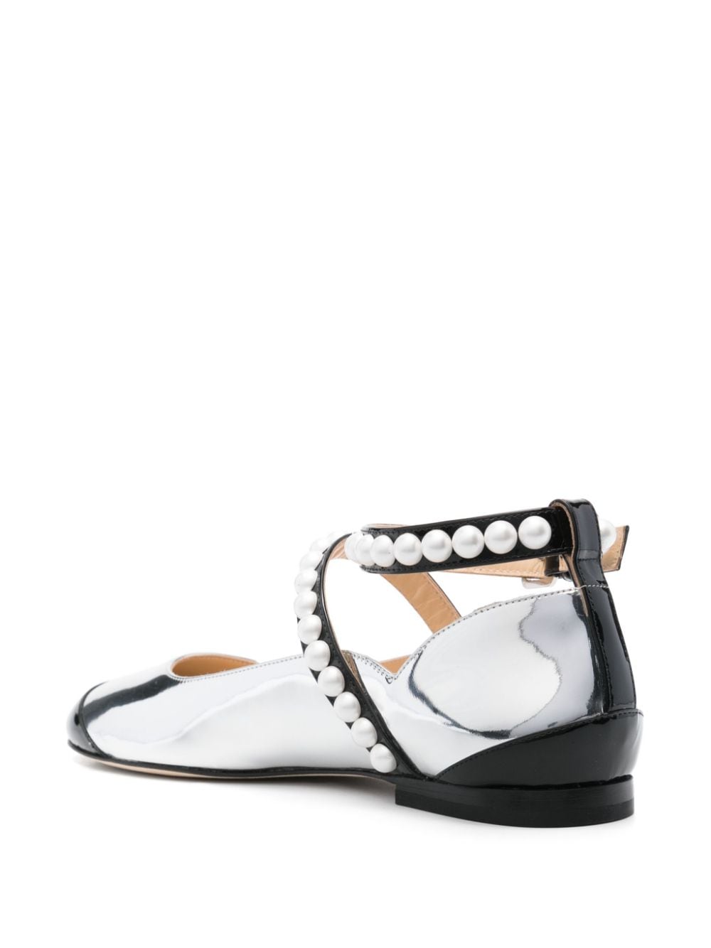 Mach & Mach two-tone ballerina shoes – Calf Leather 100% - view 3