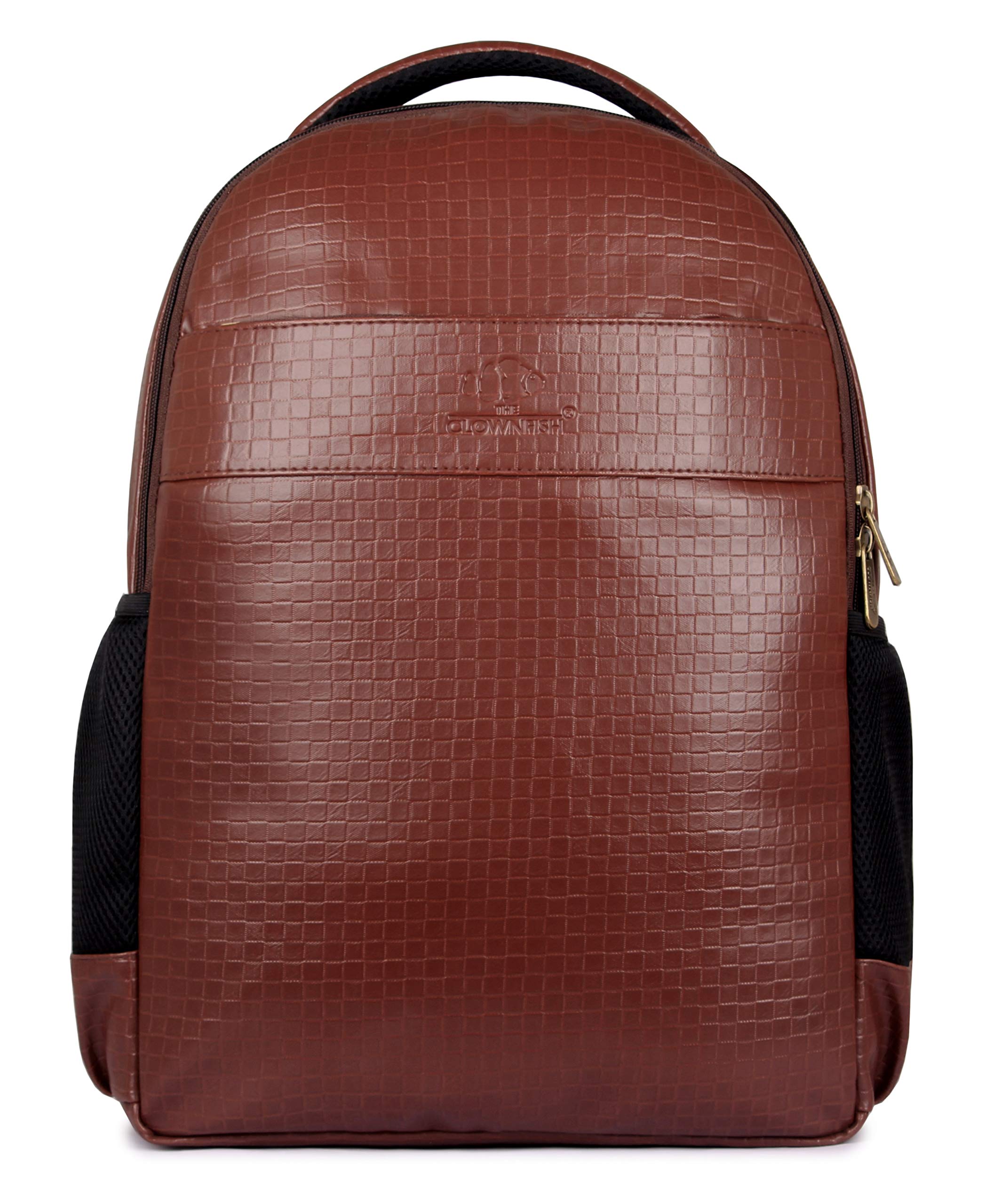 THE CLOWNFISH Rodimus 31 liters Backpack for Men | Laptop Bag | College Bag | 15.6 inch Laptop Bag |14 inch Laptop Bag (Caramel) - view 3