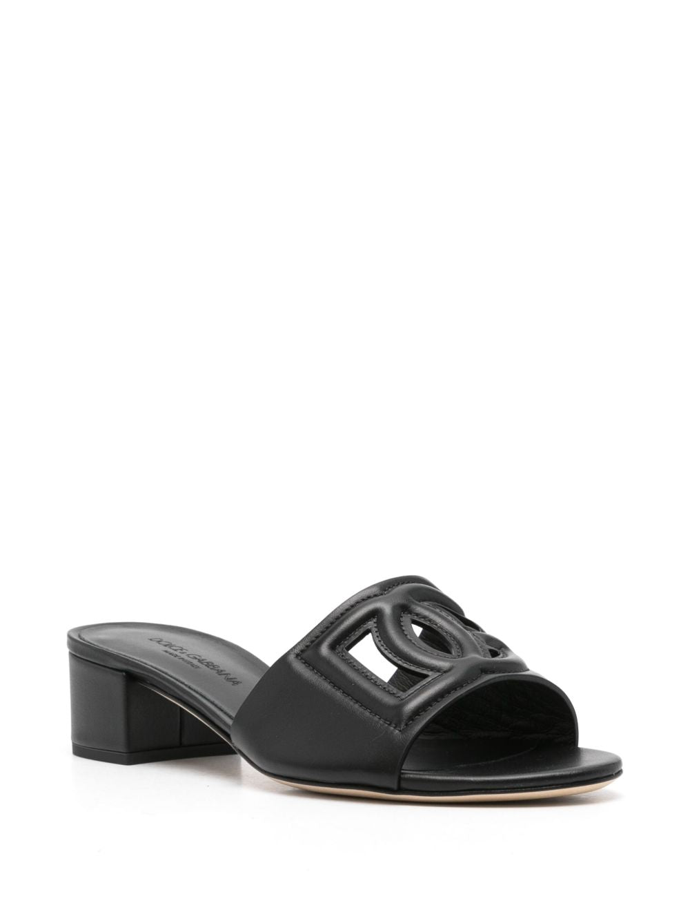 Dolce & Gabbana Sandals BLACK – Leatehr 100% - view 4