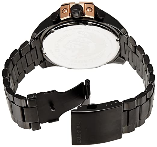 Diesel Mega Chief Black Dial Men 51mm - view 3