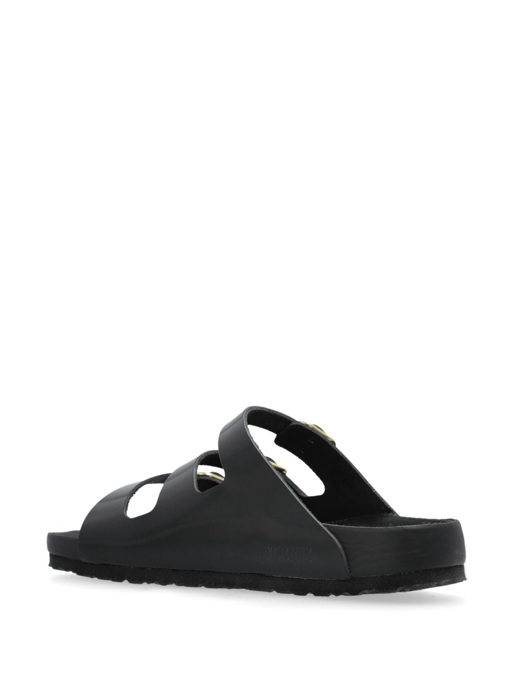 Birkenstock Florida Fresh Natural Leather Patent Sandals - view 3