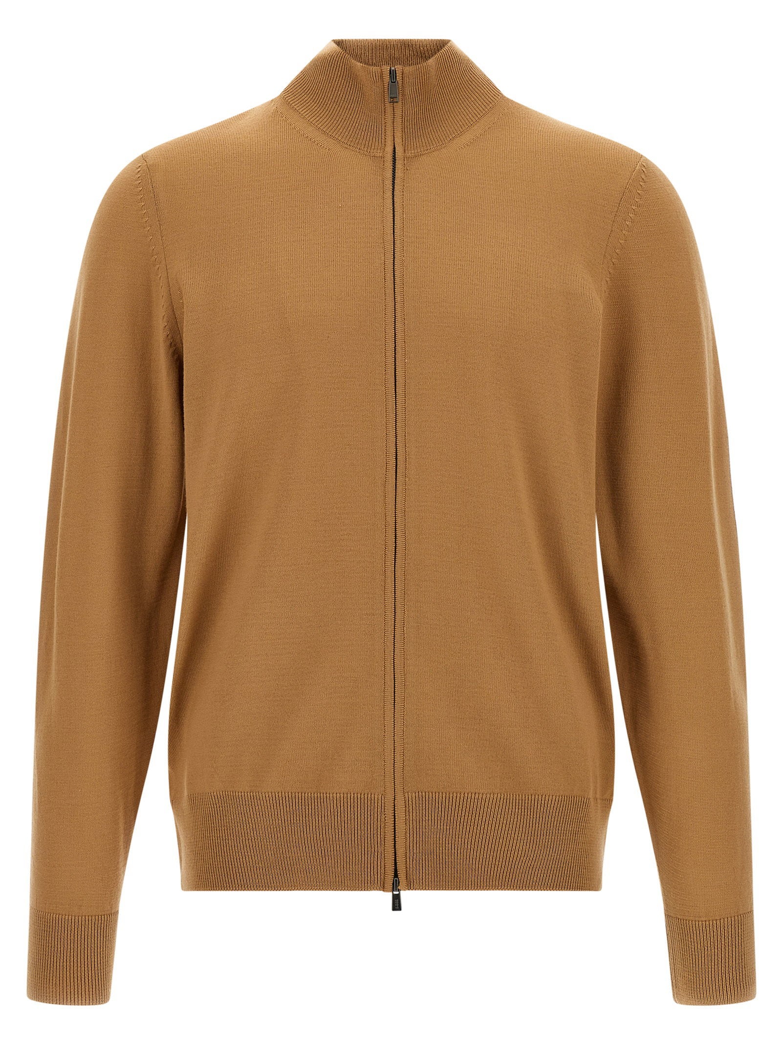 Hugo Boss Shaved Knit Cardigan – 100% virgin wool