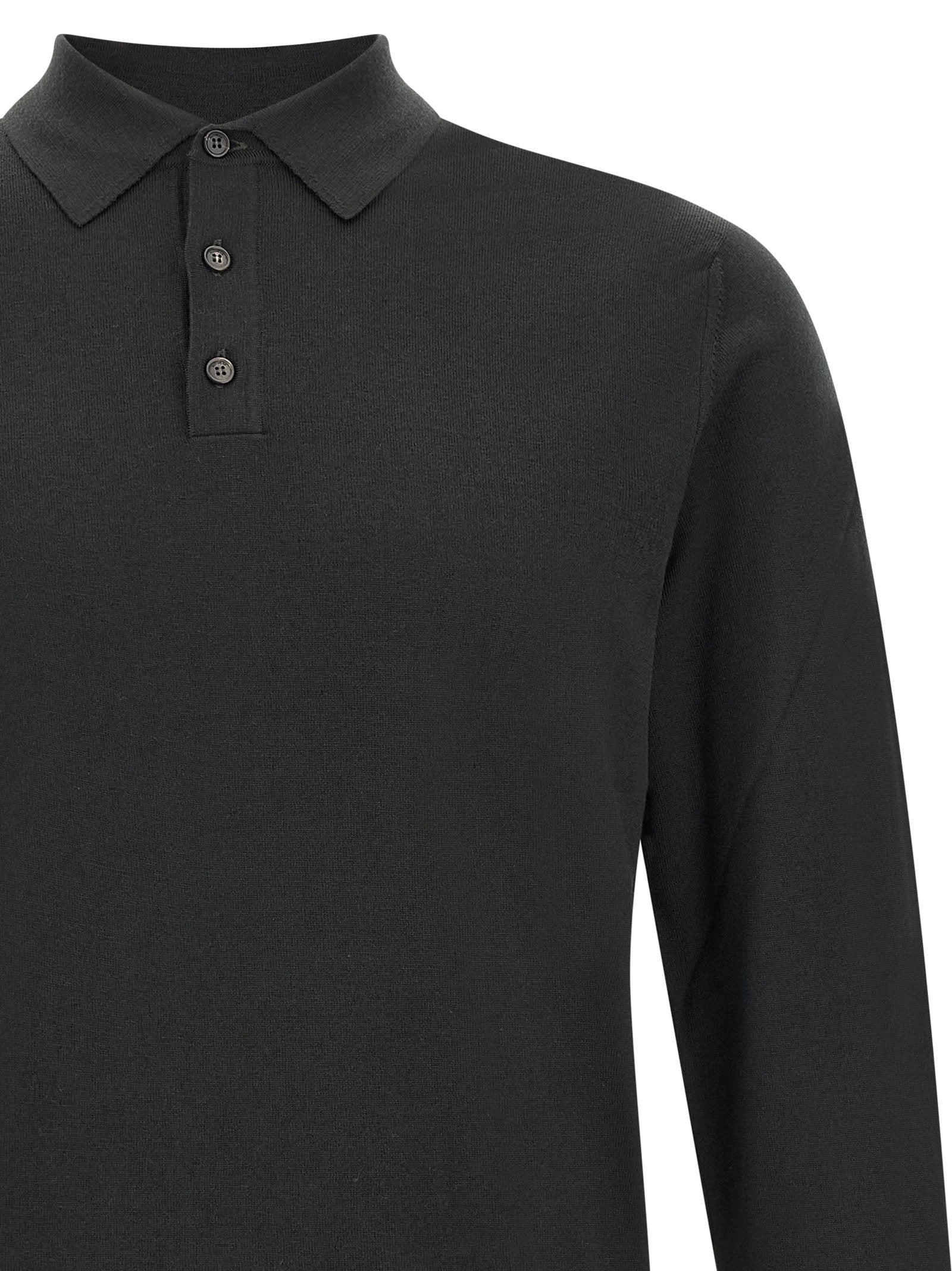 Zanone Flexwool Wool Polo Shirt - view 3