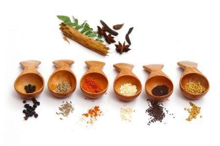 The Indus Valley Round Masala Spoon Set Of 6 - view 2