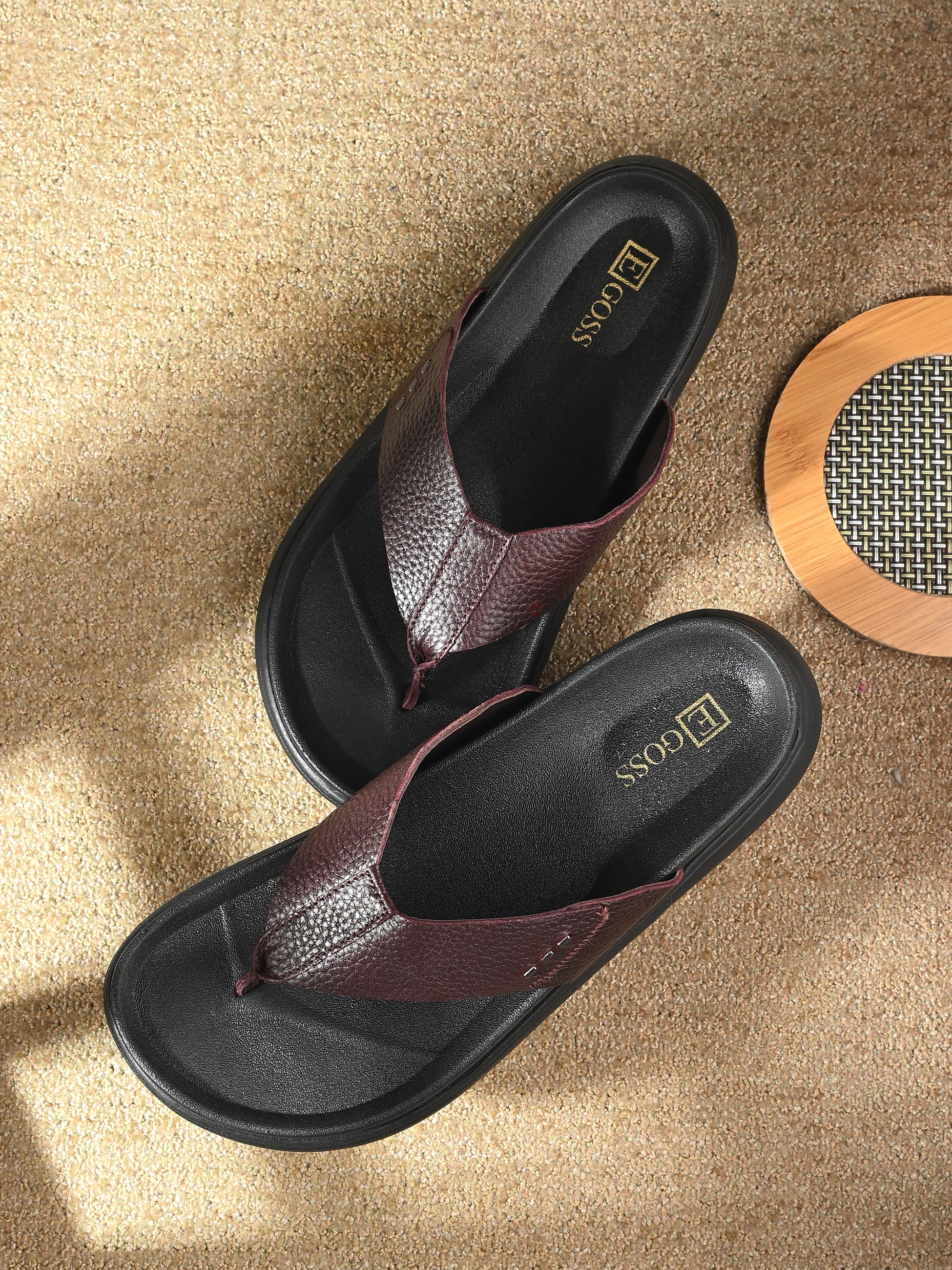 Egoss Shoes Comet Leather Slippers by Aspeerio - view 15