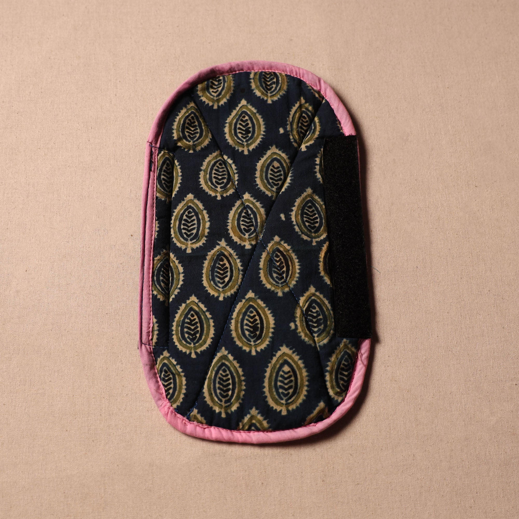 JALPARI Black - Handmade Cotton Fridge Handle Cover 233 - view 2