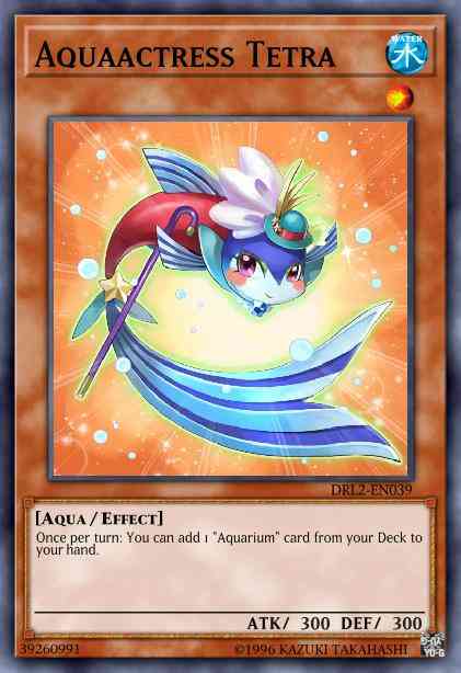 Yu-Gi-Oh! Aquaactress Tetra - DLCS-EN090 - Common - 1st Edition
