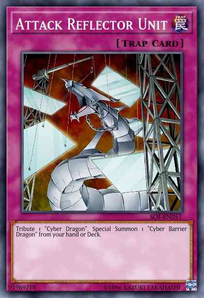 Yu-Gi-Oh! Attack Reflector Unit - DP04-EN027 - Common - 1st Edition