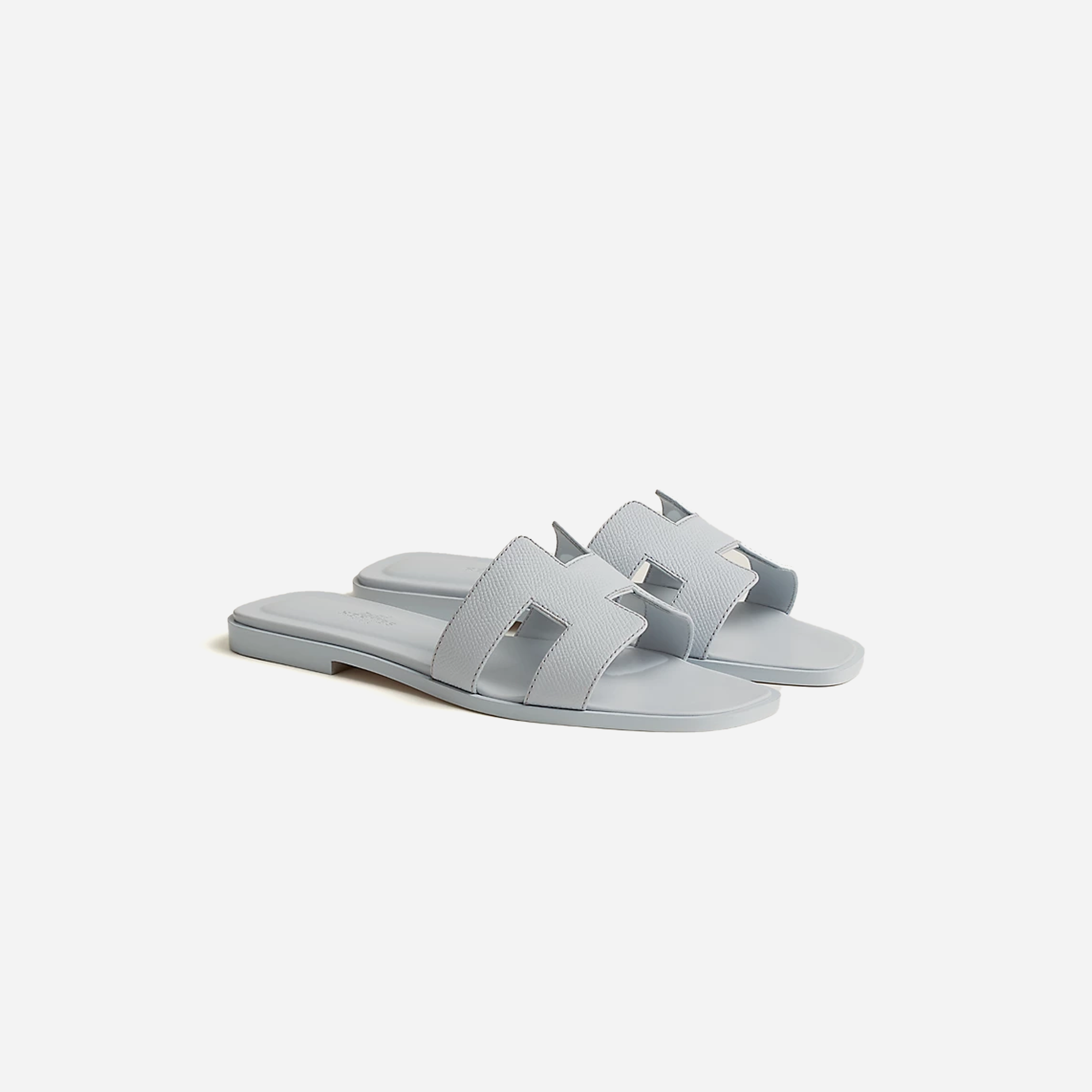 Hermes Oran sandal Bleu Glacier - view 2