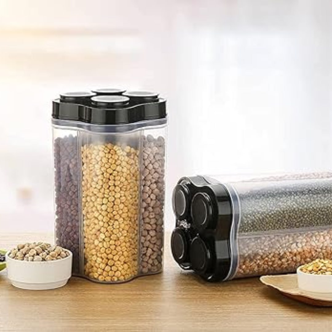 Catterton 4-in-1 Transparent Kitchen Storage Container - view 2