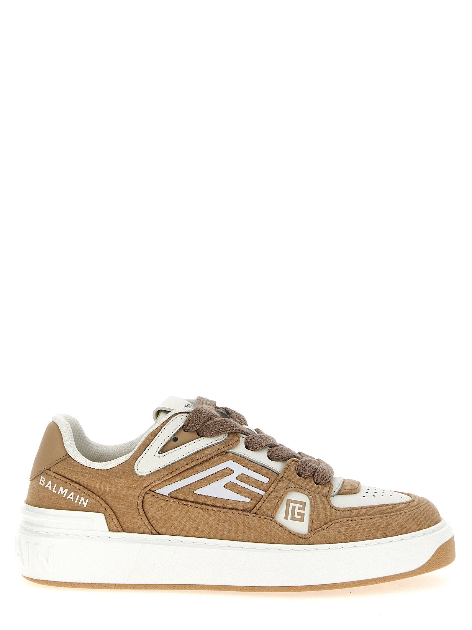 Balmain B-court Sneakers – 75% pl 20% ra 5% pu