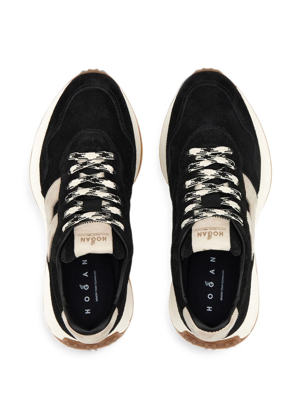 HOGAN Sneakers NAVY – Calf Laether 100% - view 2