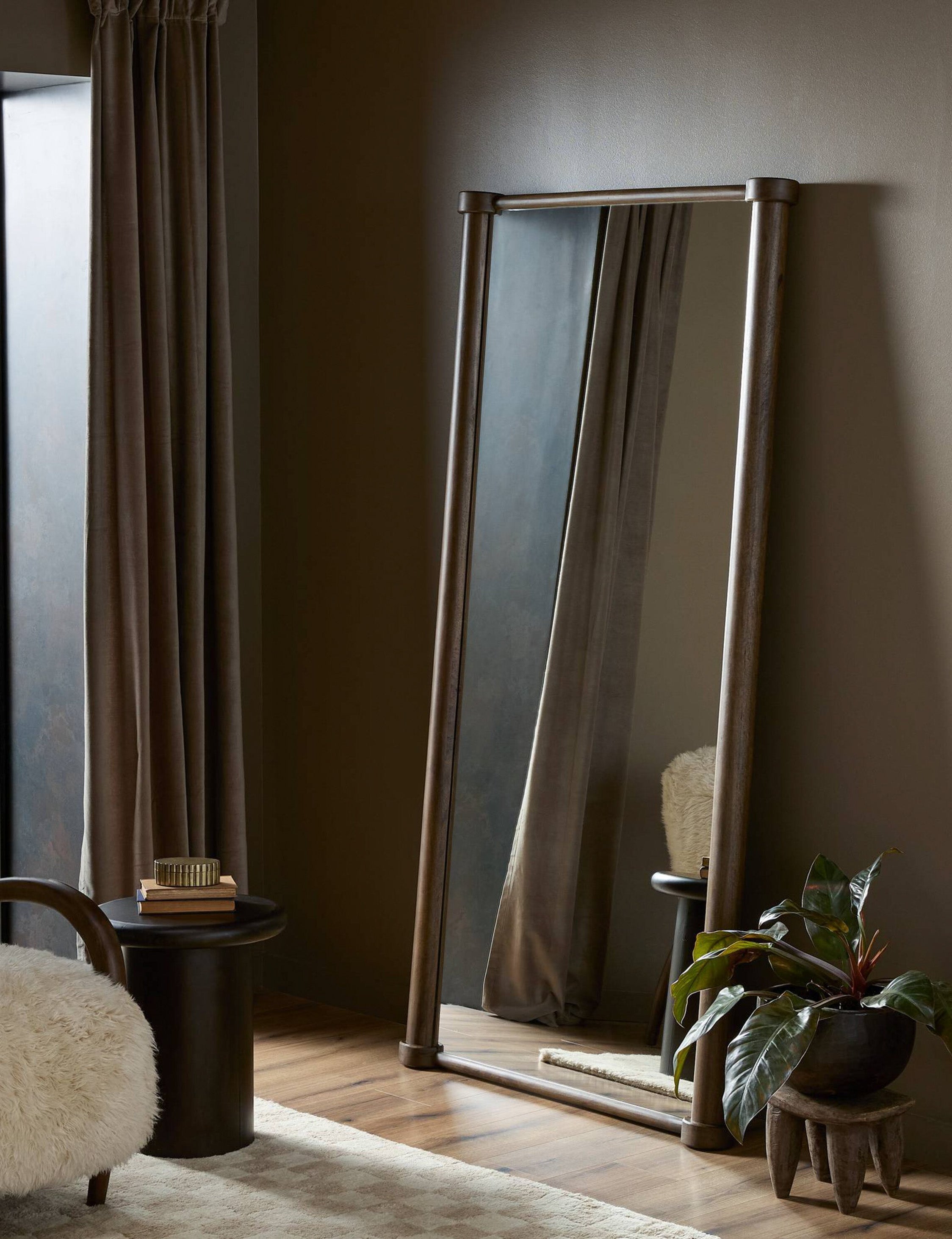 Lulu and Georgia Christos Floor Mirror – Umber - view 2