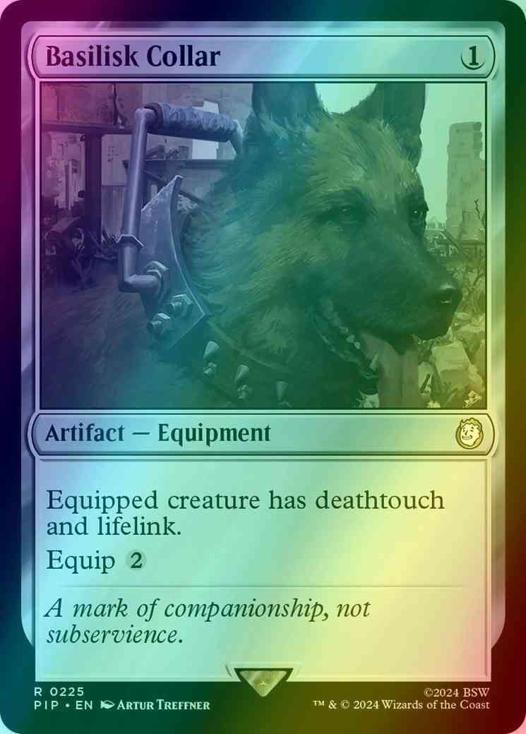Basilisk collar 225 – Magic Basilisk Collar [225] [Fallout] [Foil]