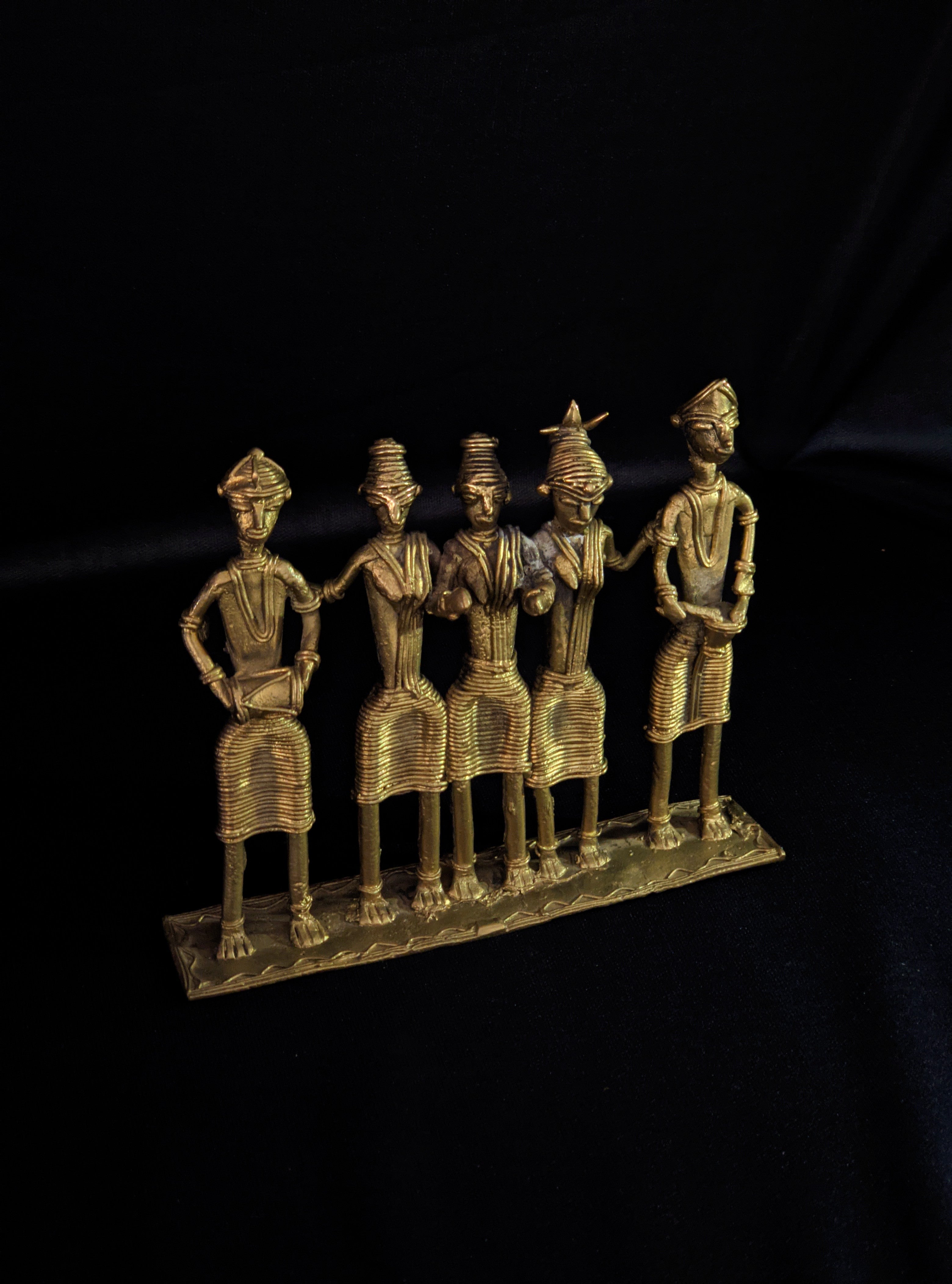IndianVillèz Dhokra Art Tribal Group Dance (5 in 1) - view 3