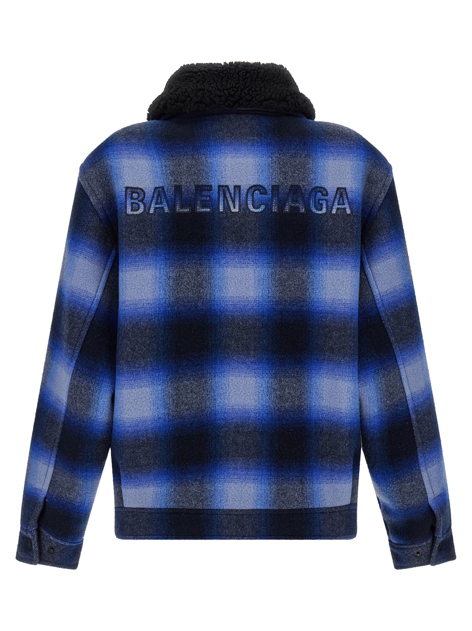 Balenciaga Flannel Bomber Jacket – 100% virgin wool - view 2