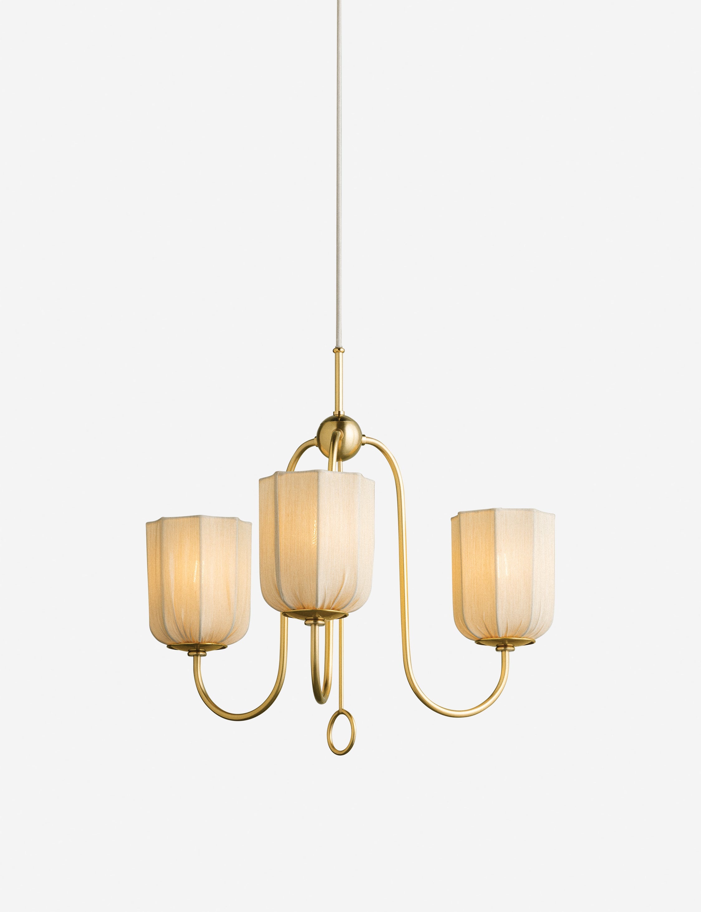 Lulu and Georgia Tierna Chandelier – Aged Brass - view 2