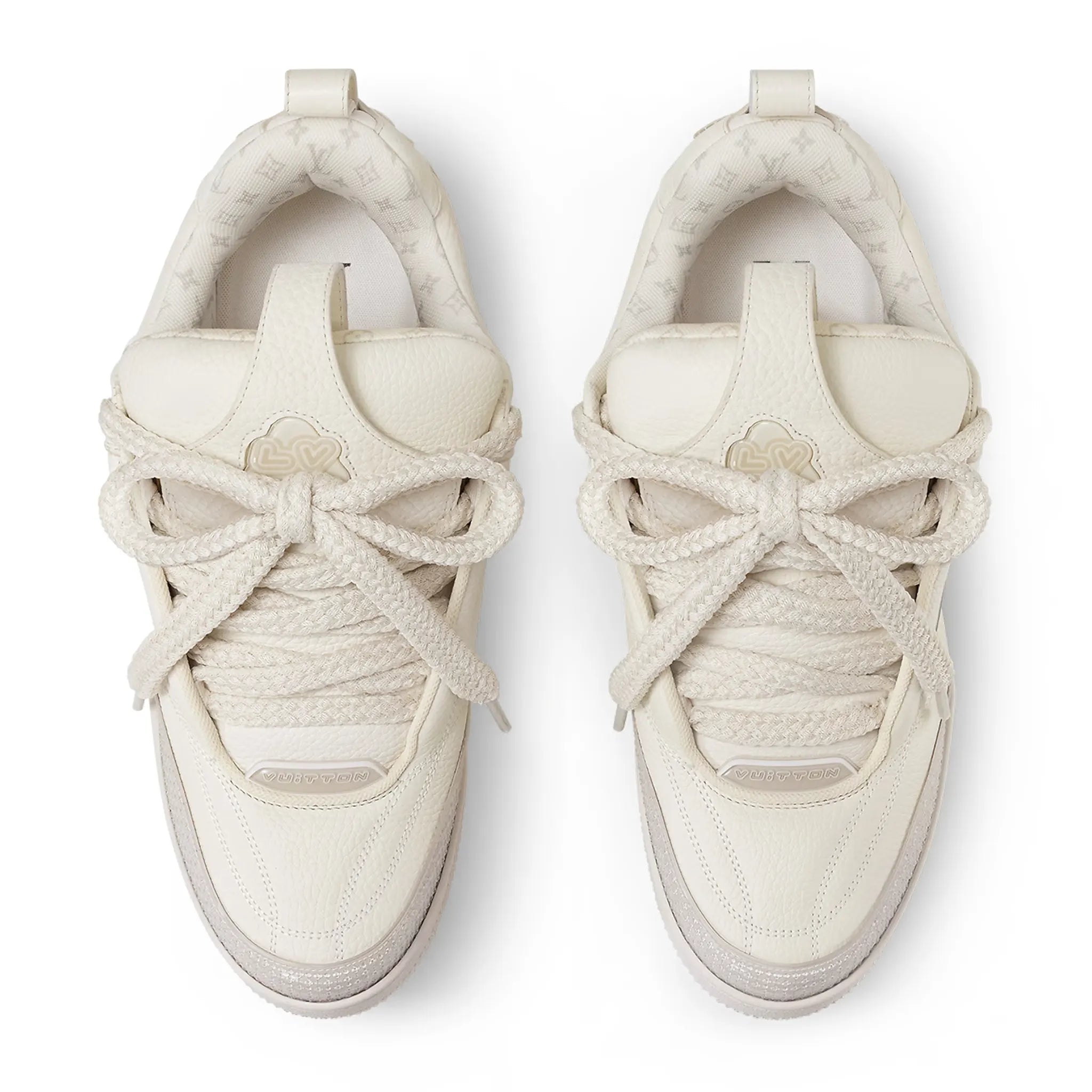 Louis Vuitton LV Skate Trainer White Sneaker - view 2