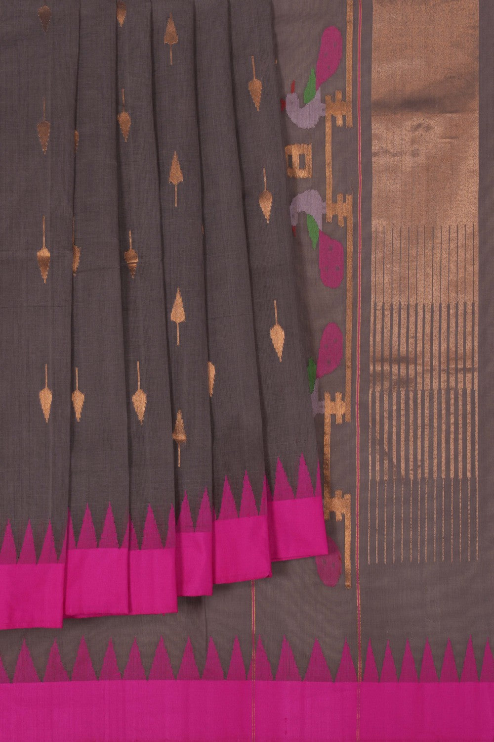 Kalanjali Cotton Jamdani Saree – Women's