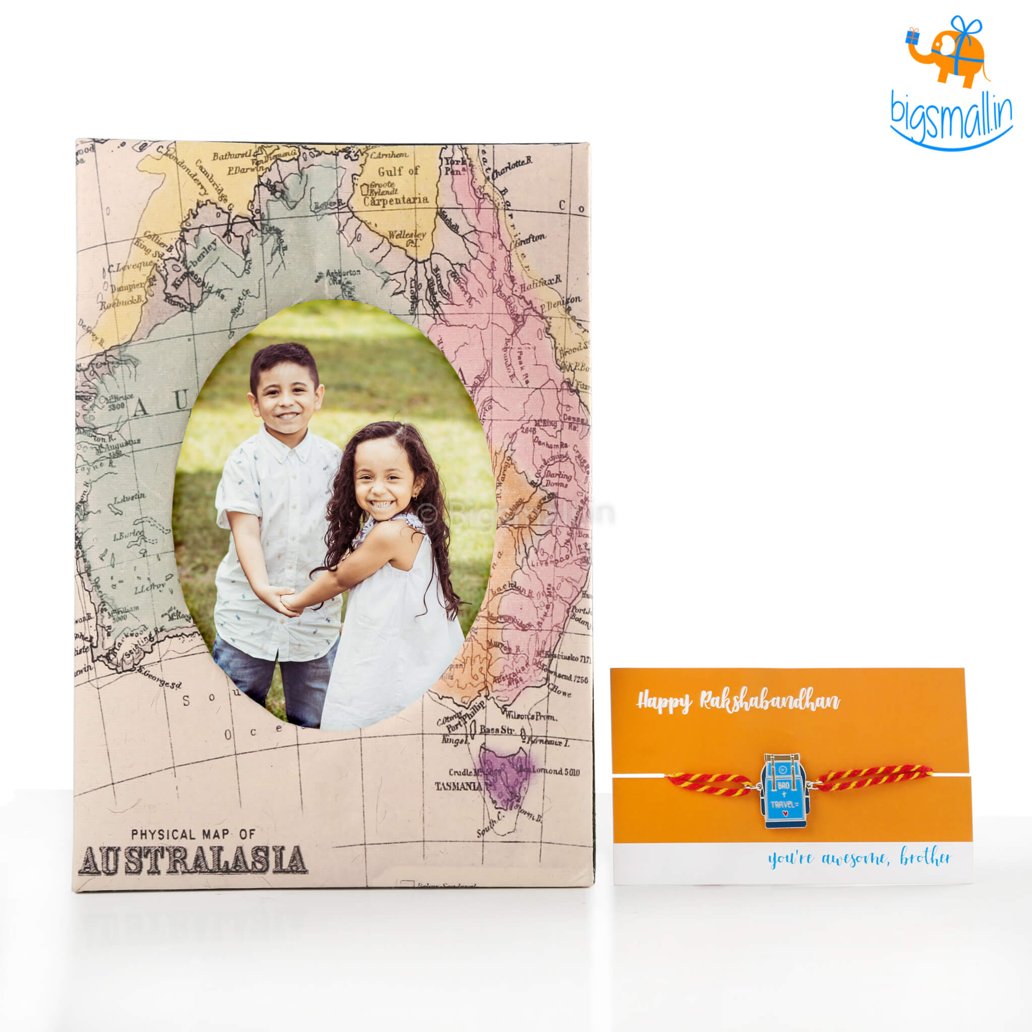 Bigsmall Traveler Bro Rakhi Gift Set - view 4