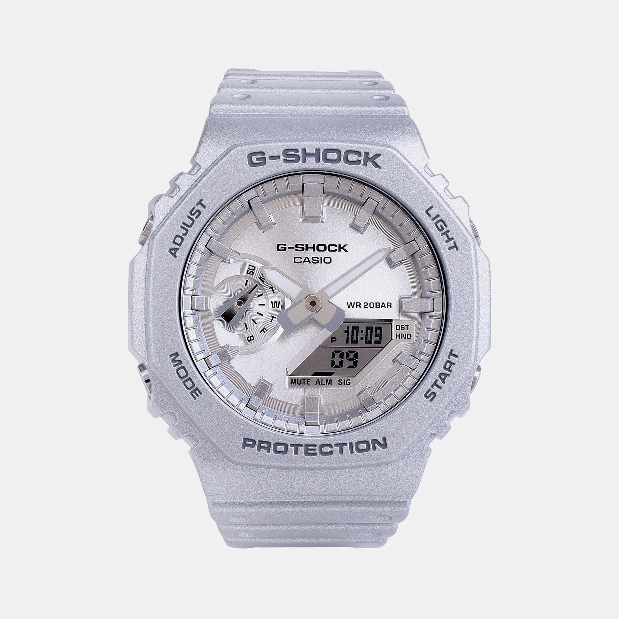 Casio G-Shock Men Quartz Grey Dial Analog-Digital Resin Watch G1413